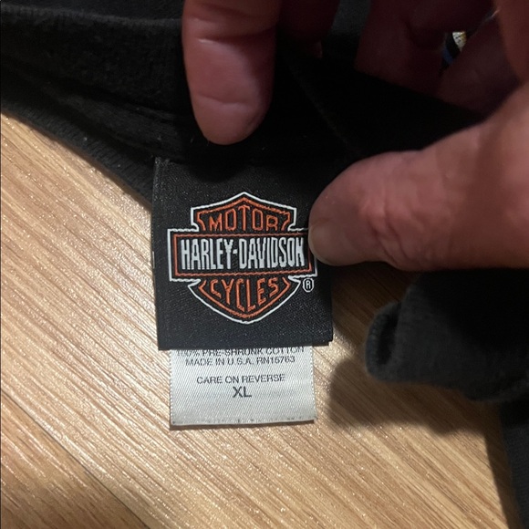 Harley-Davidson Black US 129 Dragon Tee dragon tail XL - Picture 2 of 4